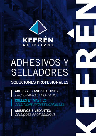 Catálogo adhesivos y pegamentos industriales Kefrén